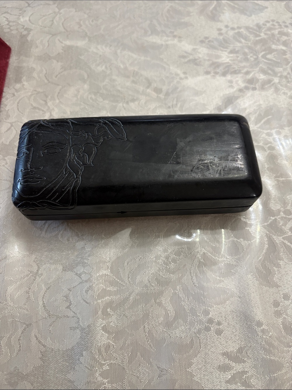 Vintage Versace Medusa hard shell sunglasses Case